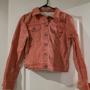 Merona Women's Pink Denim Jacket